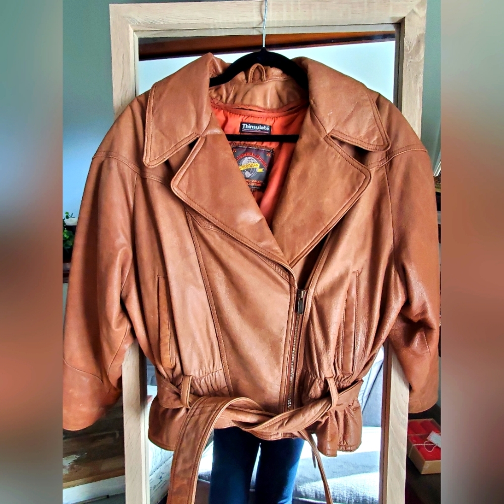 ❌️SOLD❌️ Adventure Bound Vintage Leather Bomber by Wilsons